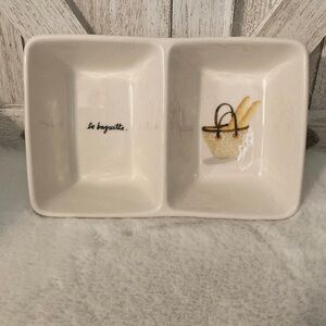 Rae Dunn Divided Tray La Baguette